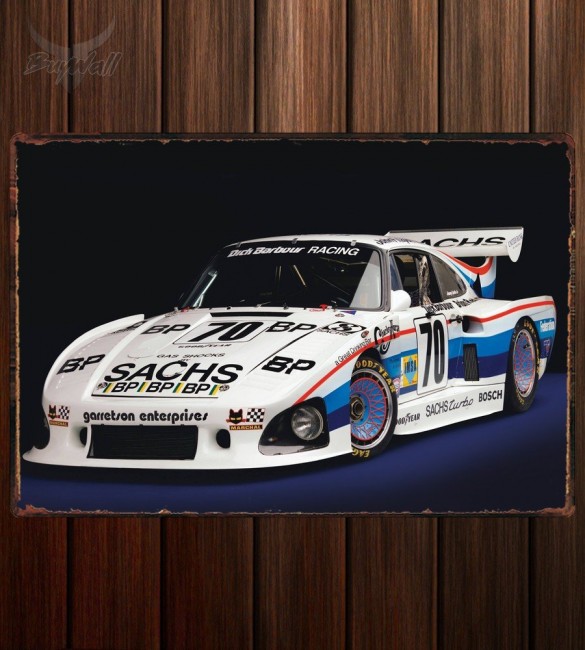 Металлическая табличка Porsche 935 K3 Металлическая табличка Porsche 935 K3